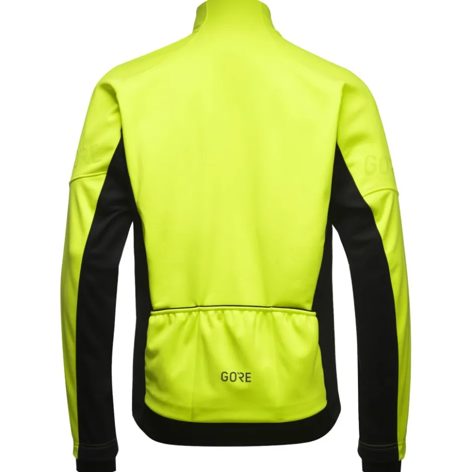 Winterjassen < GOREWEAR C3 GORE-TEX INFINIU Thero Ja Heren - neon yeow/zwart 0800
