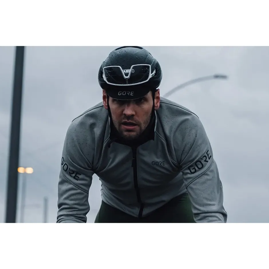 Winterjassen < GOREWEAR C3 GORE-TEX INFINIU Thero Ja Heren - neon yeow/zwart 0800