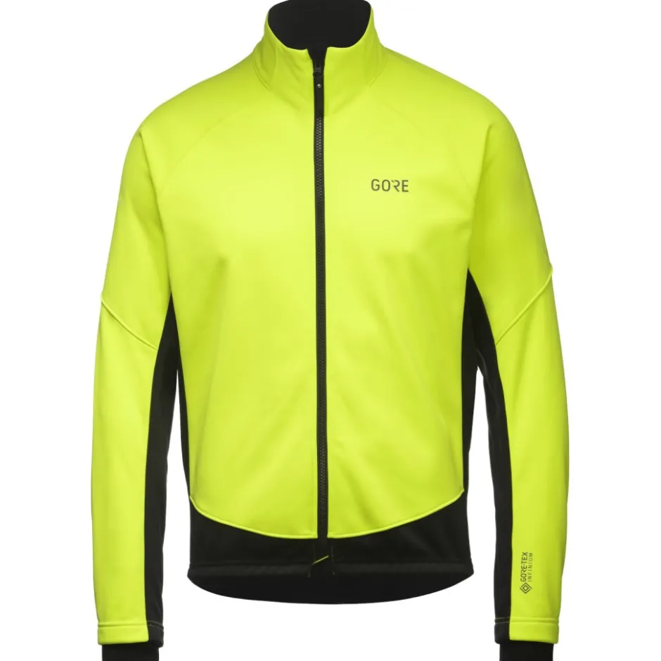 Winterjassen < GOREWEAR C3 GORE-TEX INFINIU Thero Ja Heren - neon yeow/zwart 0800
