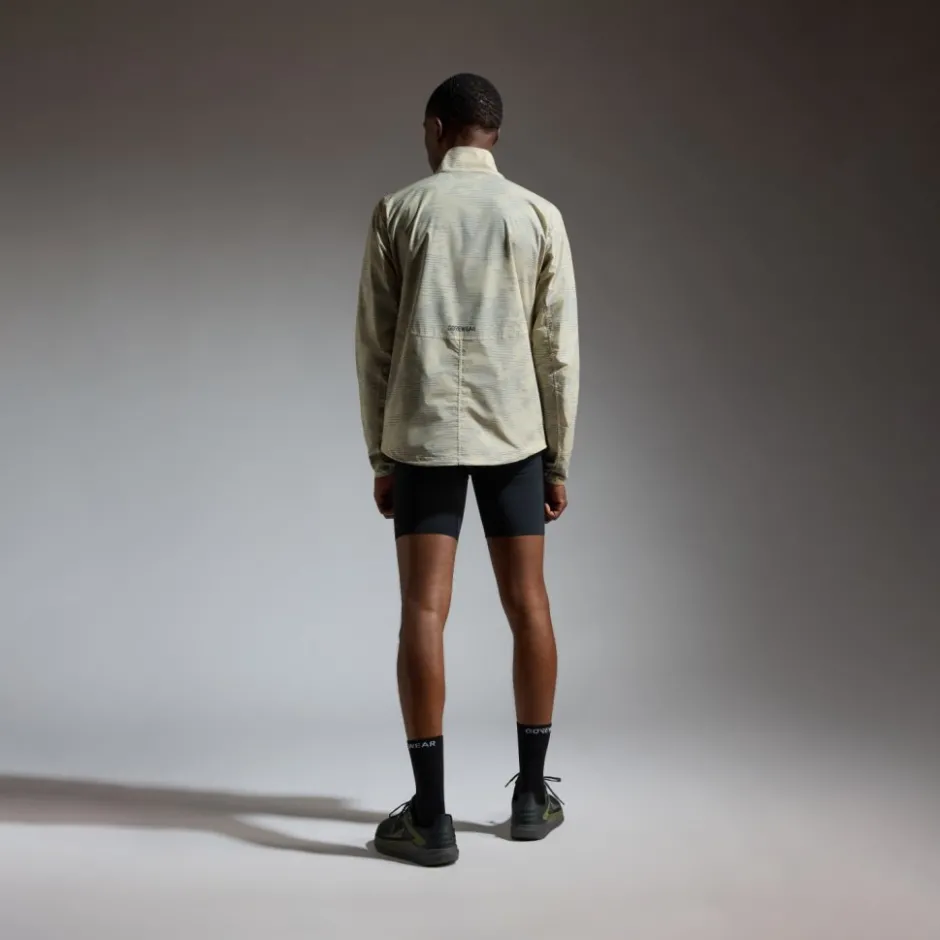 Jassen & Vesten < GOREWEAR Concurve Eectro Windbreaker Heren - cruhed_tech beige / ab gray BGBF