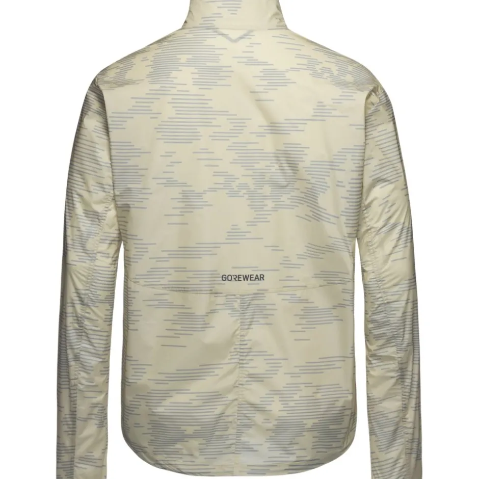Jassen & Vesten < GOREWEAR Concurve Eectro Windbreaker Heren - cruhed_tech beige / ab gray BGBF