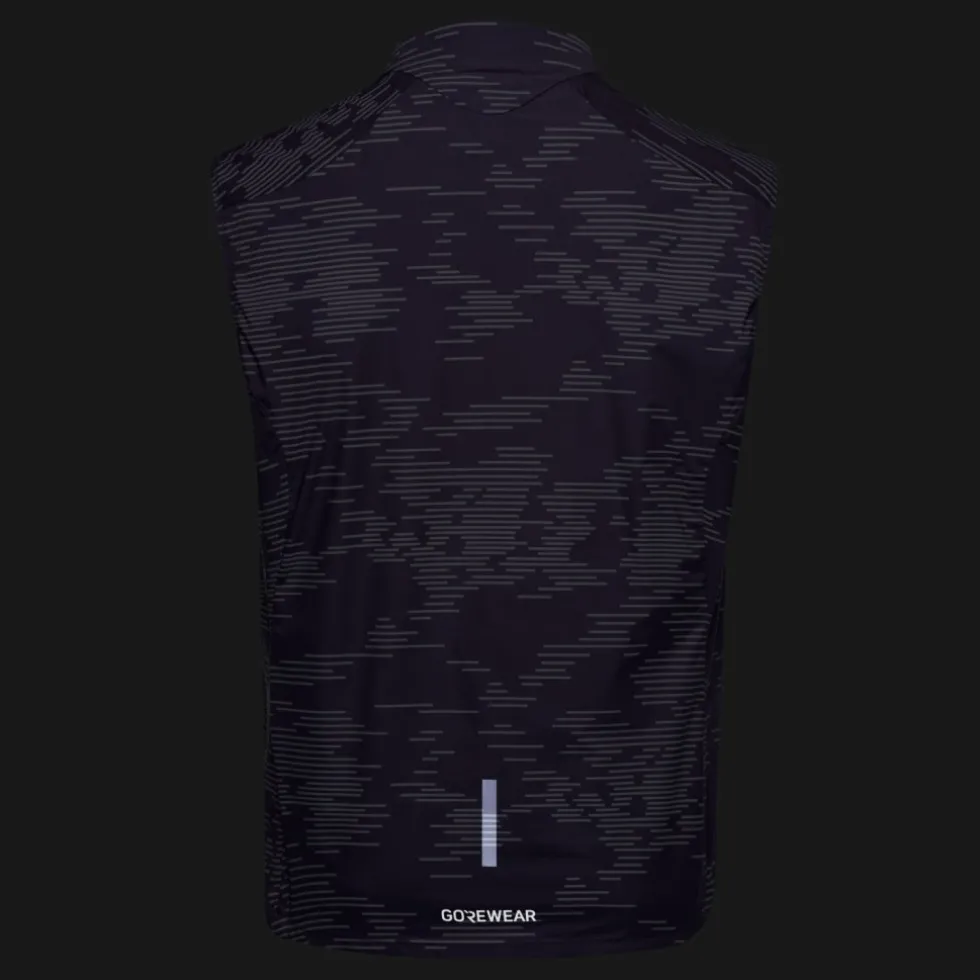 GOREWEAR Concurve Electro Windbreaker Vest Heren - crushed purple indigo / amethyst grey DEDF