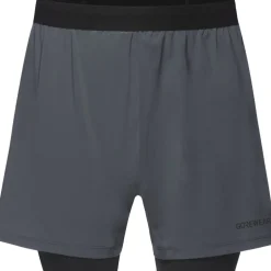 Broeken & Rokken|Broeken < GOREWEAR Concurve 5 Inch 2in1 hort Heren - ab graphite/back BZ99