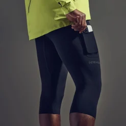 Broeken & Rokken < GOREWEAR Concurve 3/4 Tight Heren - zwart 9900