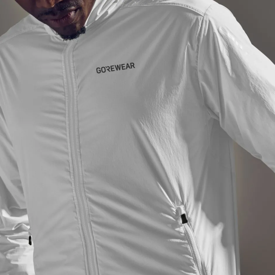Jassen & Vesten < GOREWEAR Concurve Windbreaker Heren - white 0100