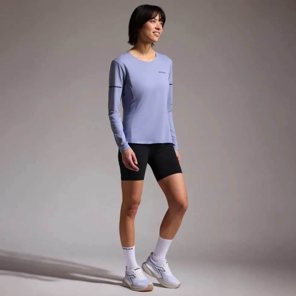 GOREWEAR Contest 2.0 Shirt met Lange Mouwen Dames - amethyst grey DF00