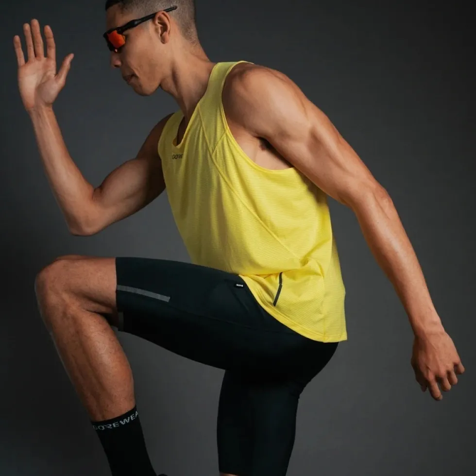 GOREWEAR Contest 2.0 Tanktop Heren - tech beige BG00