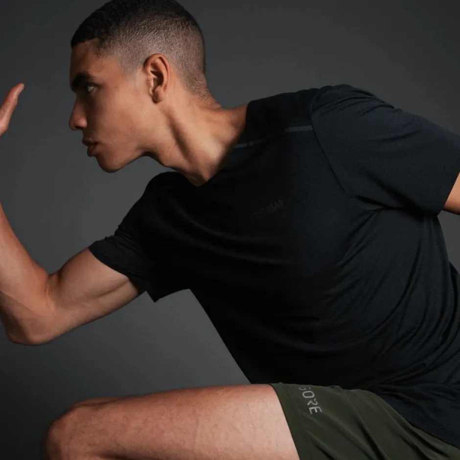 T-Shirts En Tops|T-Shirts & Tops < GOREWEAR Contet 2.0 T-hirt Heren - zwart 9900