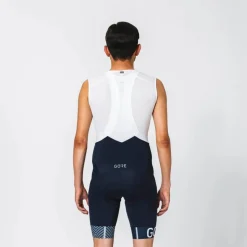 Bib Shorts < GOREWEAR C5 Opti Fiethort et brete + Heren - back/white 9901