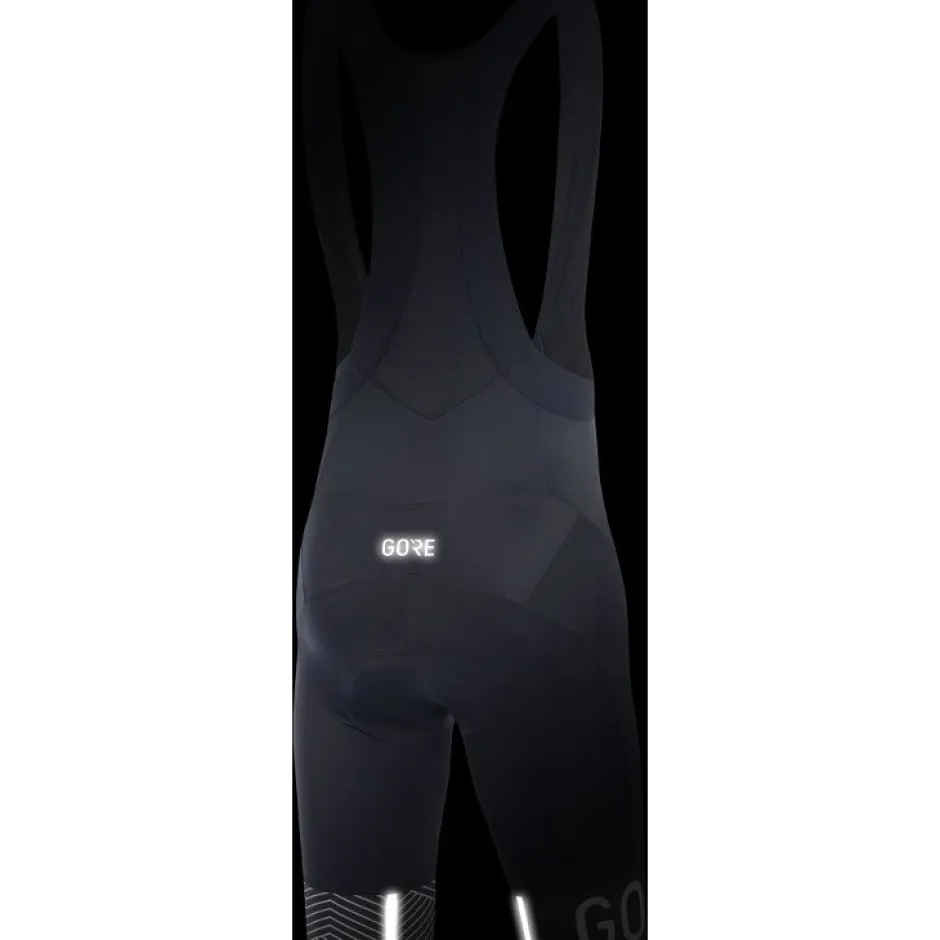Bib Shorts < GOREWEAR C5 Opti Fiethort et brete + Heren - back/white 9901