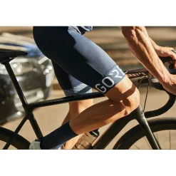 GOREWEAR C5 Opti Fietsshort met bretels + Heren - orbit blue/white AU01