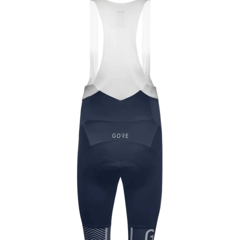 GOREWEAR C5 Opti Fietsshort met bretels + Heren - orbit blue/white AU01