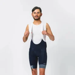 GOREWEAR C5 Opti Fietsshort met bretels + Heren - orbit blue/white AU01