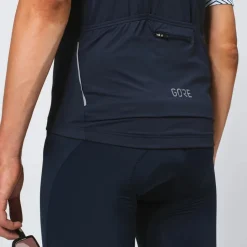 Wielershirts < GOREWEAR C5 hirt et Korte ouwen Heren - orbit bue/white AU01