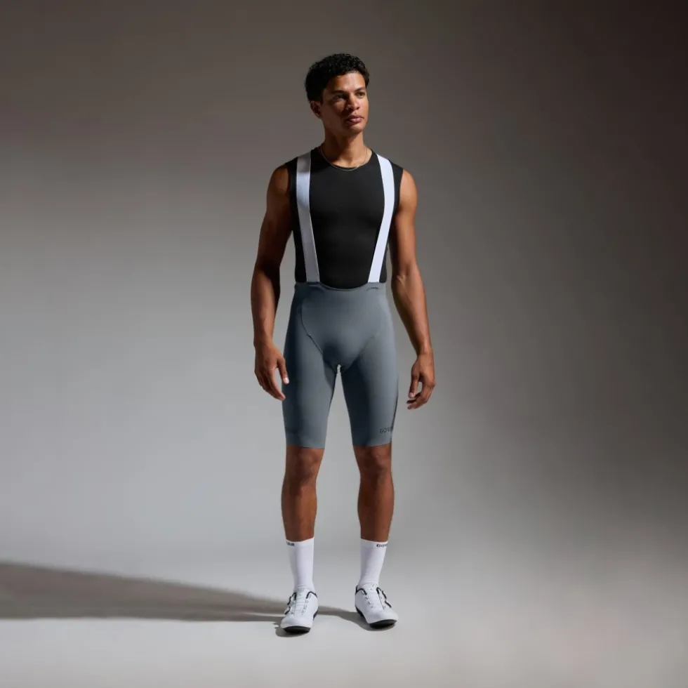 GOREWEAR Distance 3.0 Fietsshort met bretels voor heren - lab graphite BZ00