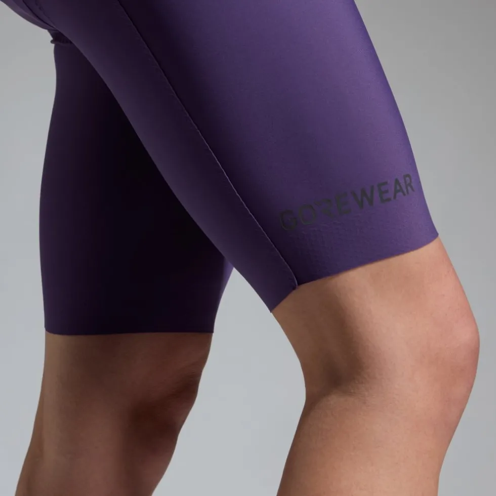GOREWEAR Distance 3.0 Fietsshort met bretels Dames - purple indigo DE00