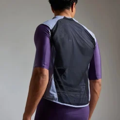 GOREWEAR Distance Windbreaker Vest Heren - amethyst grey DF00