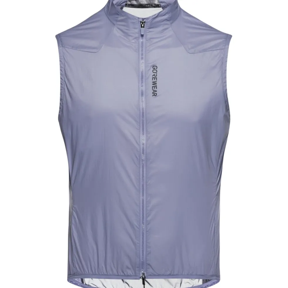 GOREWEAR Distance Windbreaker Vest Heren - amethyst grey DF00