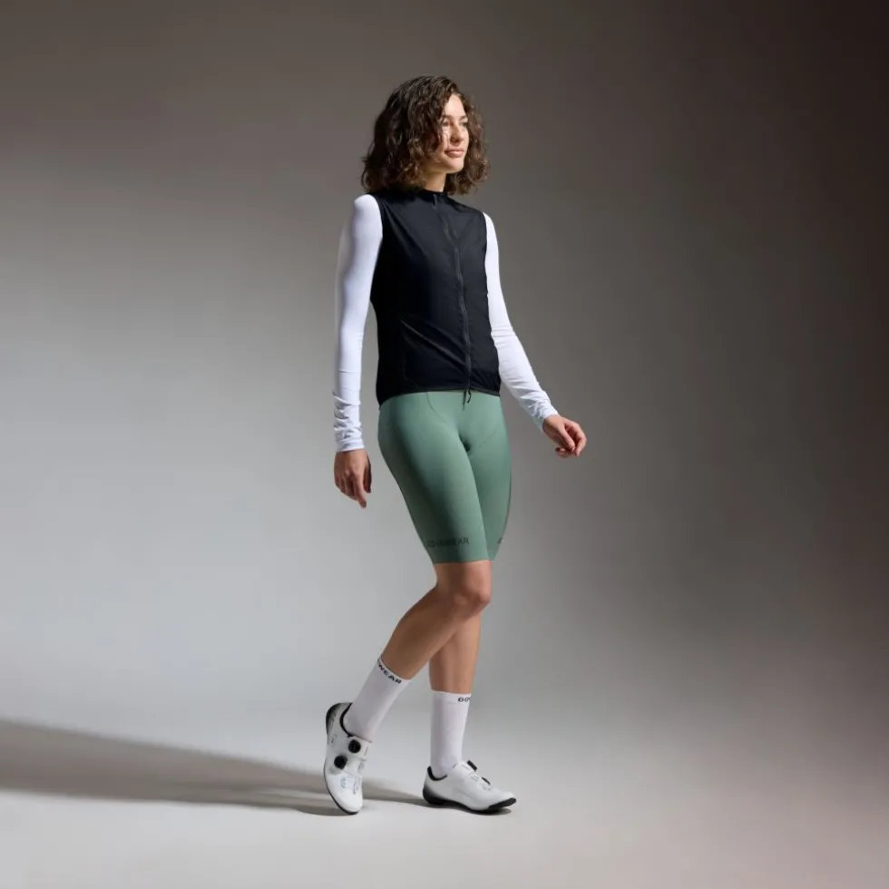 GOREWEAR Distance Windbreaker Vest Dames - black 9900