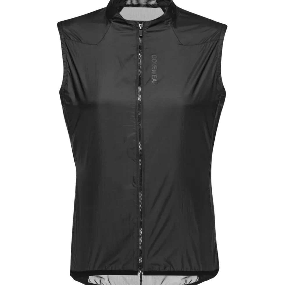 GOREWEAR Distance Windbreaker Vest Dames - black 9900