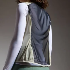GOREWEAR Distance Windbreaker Vest Dames - tech beige BG00