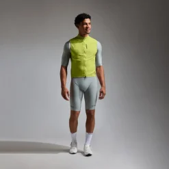 GOREWEAR Distance Windbreaker Vest Heren - lime yellow CB00