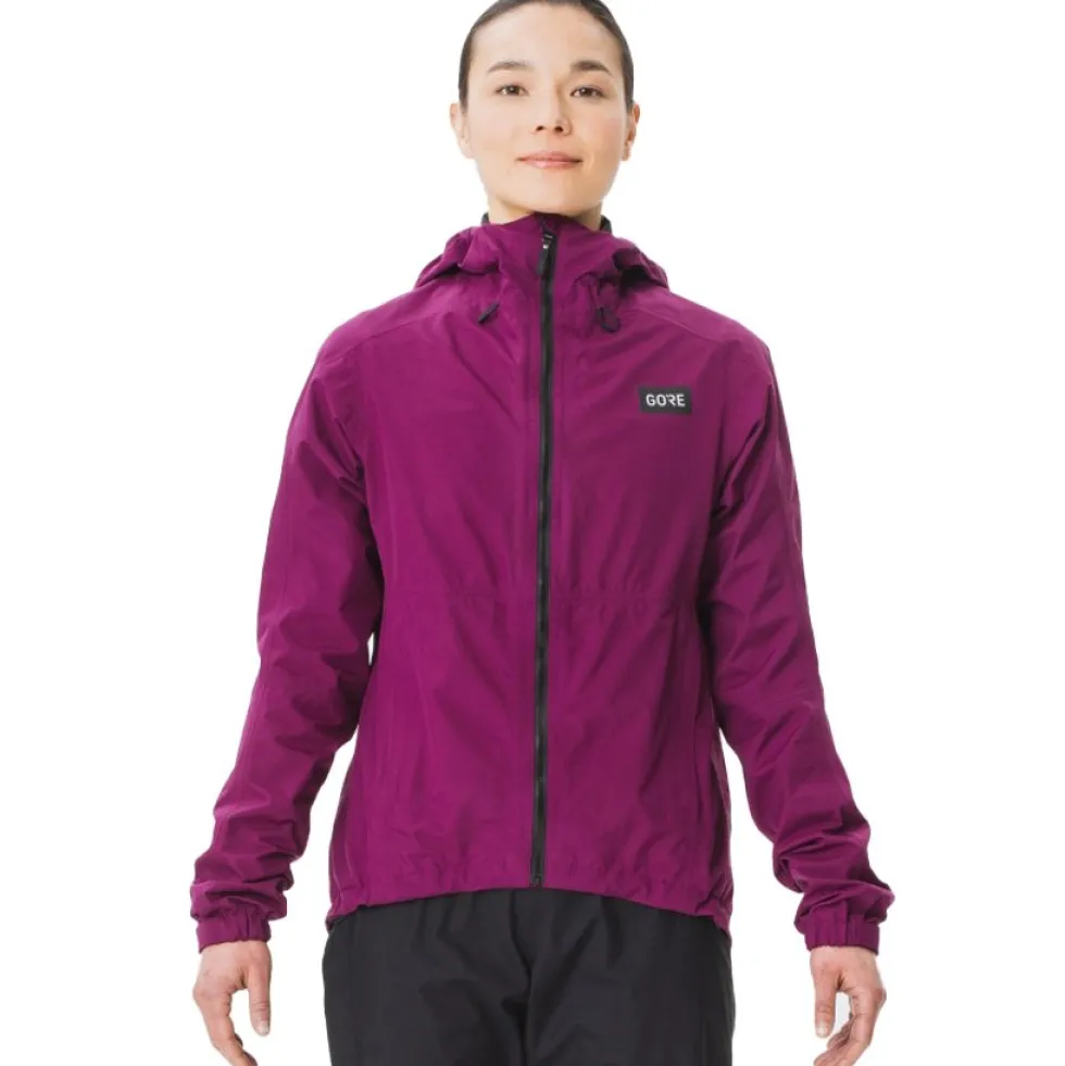 GOREWEAR Endure GORE-TEX Jas Dames - process purple BQ00