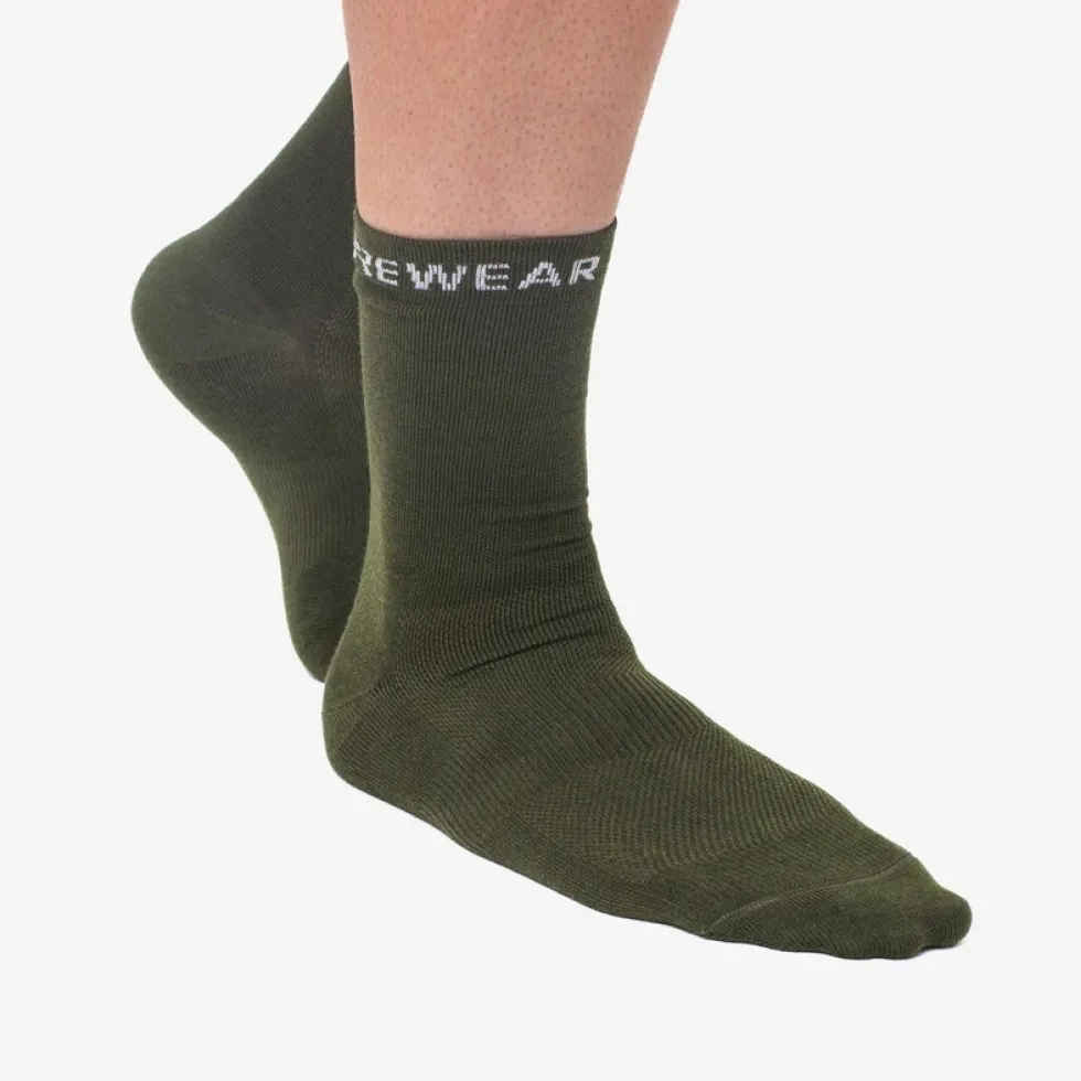 GOREWEAR Essential Merino Sokken Middellang - zwart 9900