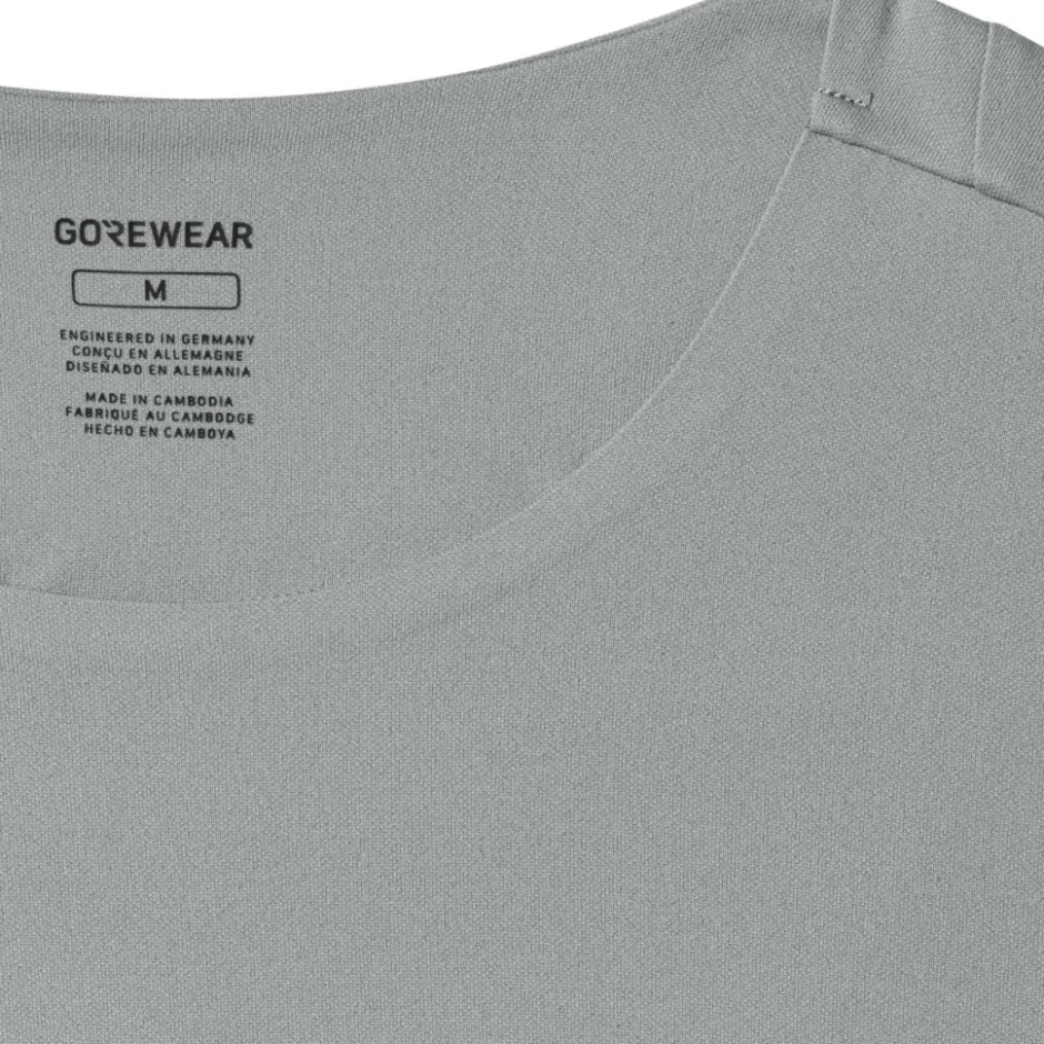 Mtb-Shirts < GOREWEAR Fernfow ange ouw T-shirt Heren - ab gray BF00