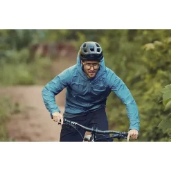 GOREWEAR FERNFLOW Windbreaker met Capuchon Heren - cargo blue CA00