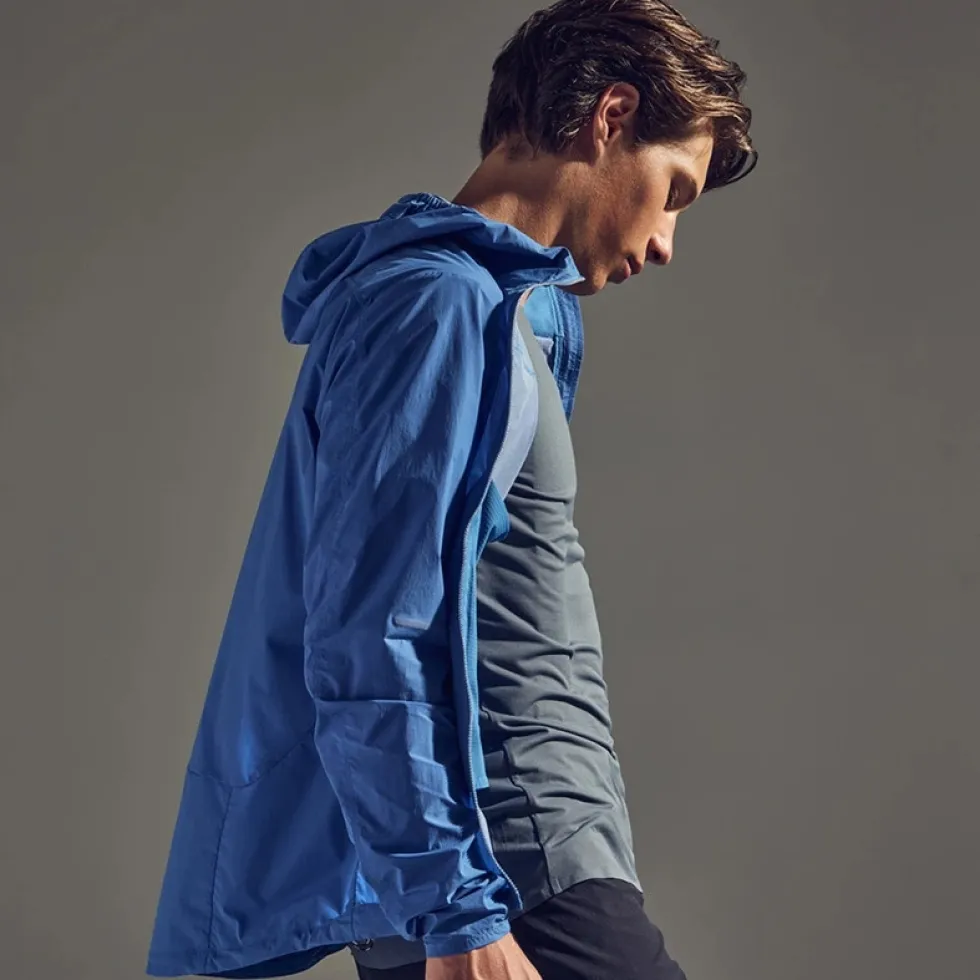 GOREWEAR FERNFLOW Windbreaker met Capuchon Heren - cargo blue CA00
