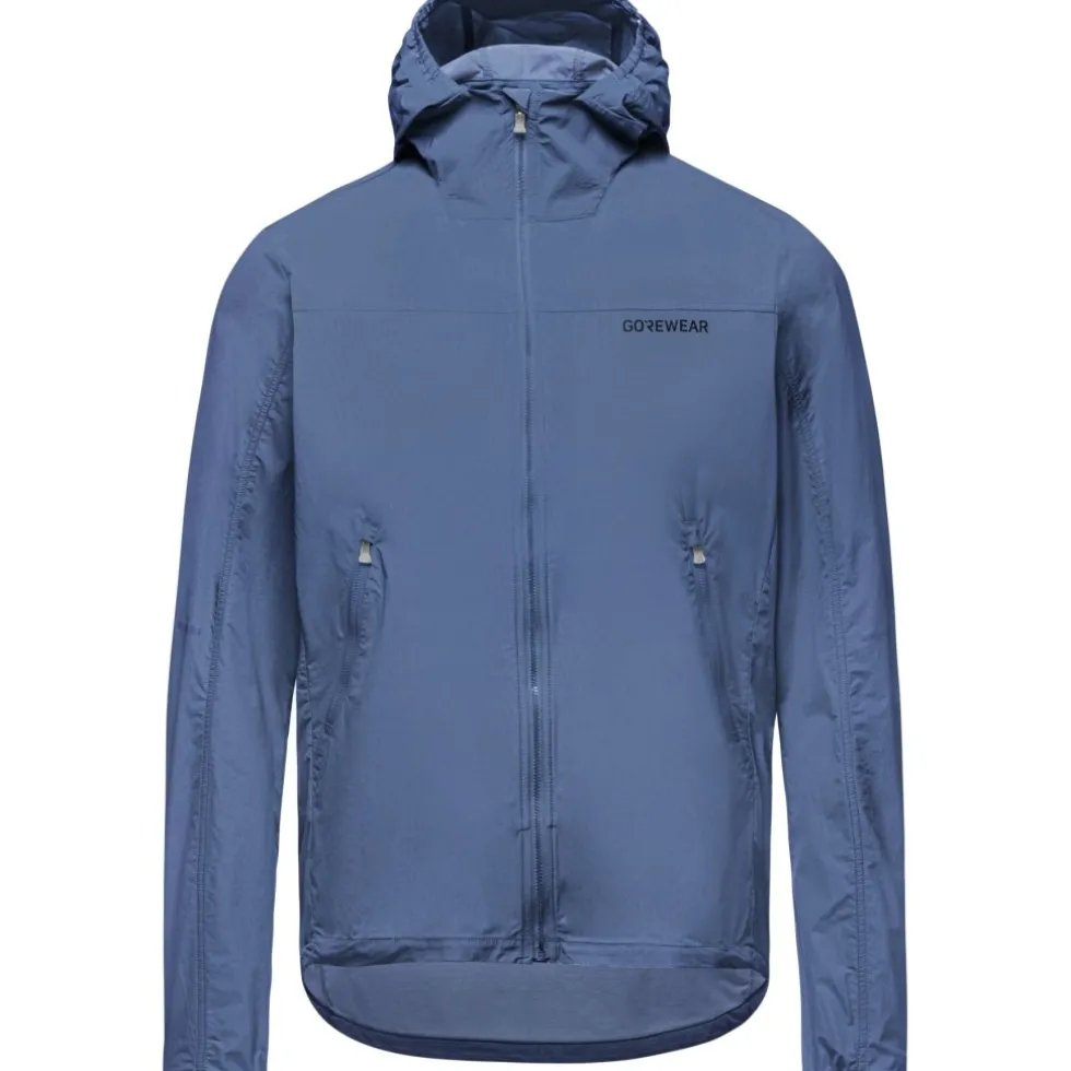 GOREWEAR FERNFLOW Windbreaker met Capuchon Heren - cargo blue CA00