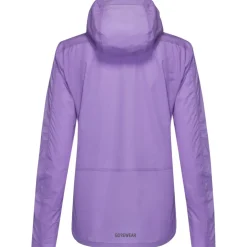 Windjacks < GOREWEAR FERNFOW Windbreaker met Capuchon Dames - scrub purpe BX00