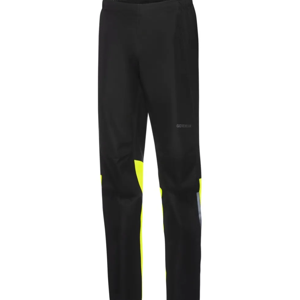 GOREWEAR Glidewheel GORE-TEX Broek Heren - black/neon yellow 9908