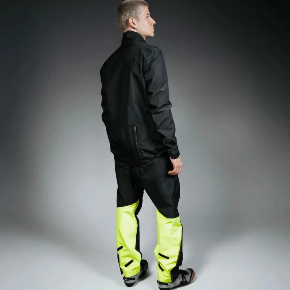 GOREWEAR Glidewheel GORE-TEX Broek Heren - black/neon yellow 9908