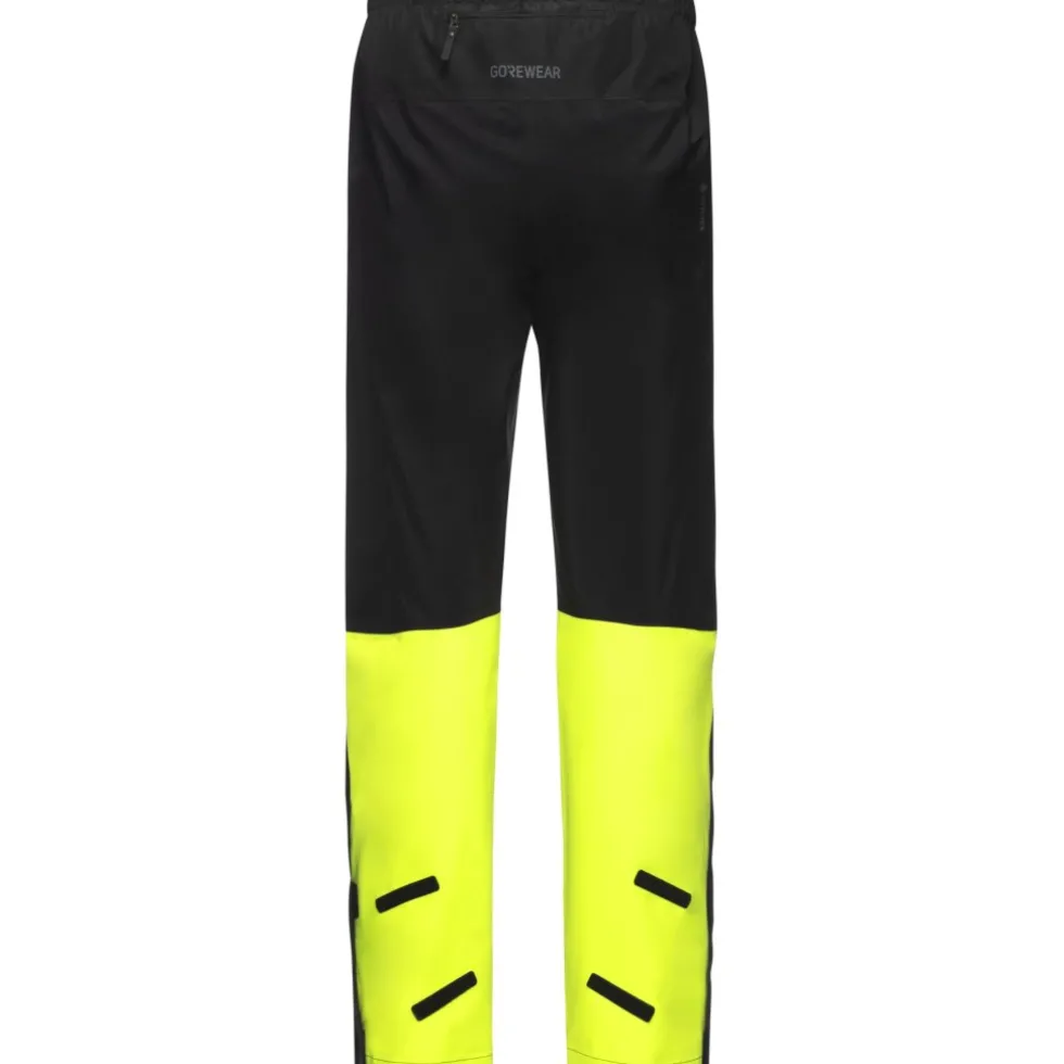 GOREWEAR Glidewheel GORE-TEX Broek Heren - black/neon yellow 9908