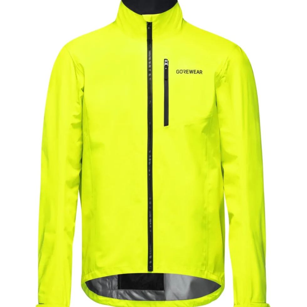 GOREWEAR Glidewheel GORE-TEX Jas Heren - neon yellow 0800