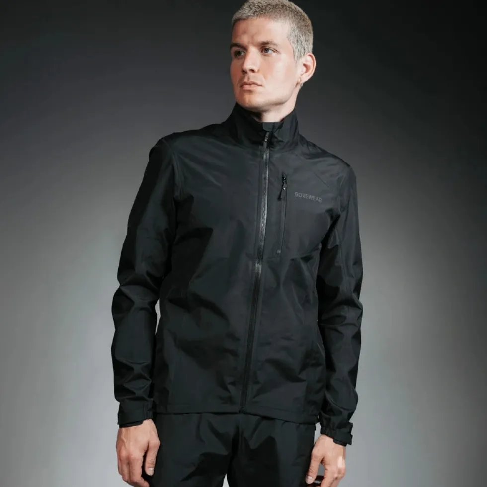 GOREWEAR Glidewheel GORE-TEX Jas Heren - neon yellow 0800
