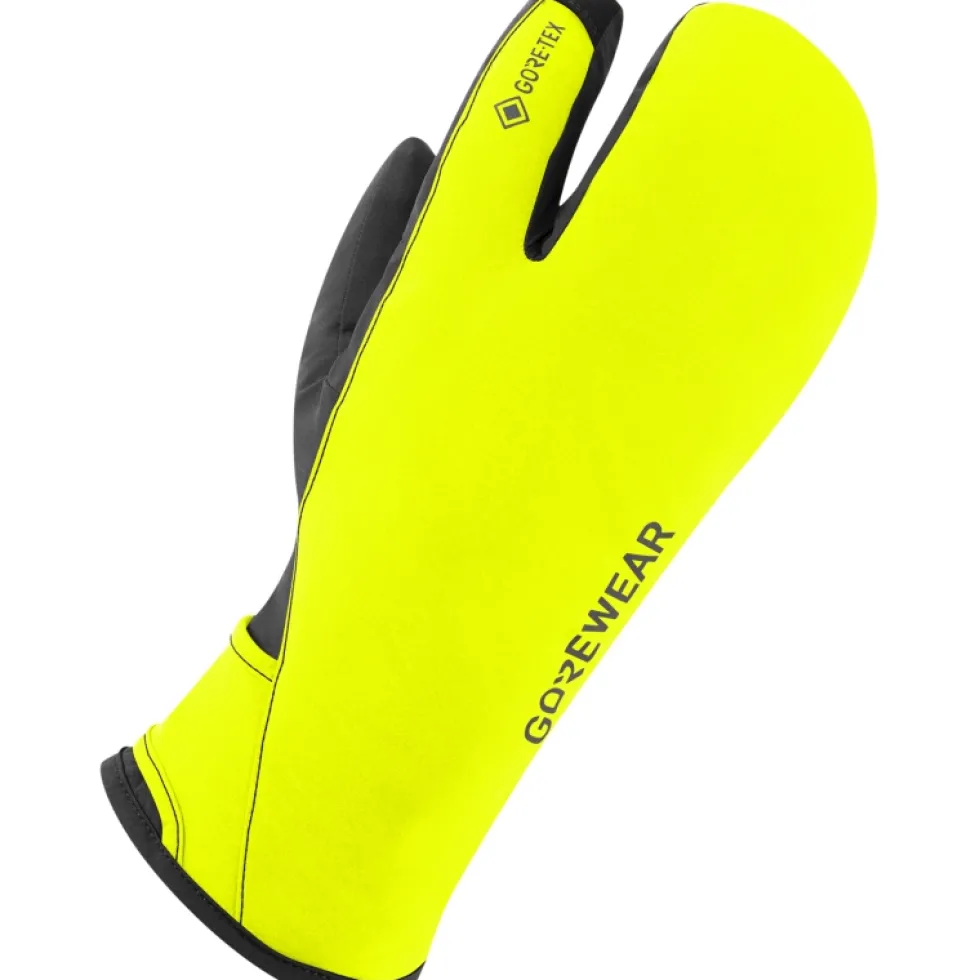 GOREWEAR GORE-TEX Trigger Thermo Handschoenen - neon yellow / black 0899