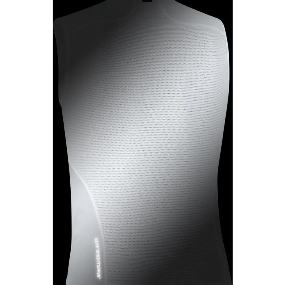 GOREWEAR GORE® WINDSTOPPER® Base Layer Shirt zonder mouwen Heren - zwart 9900