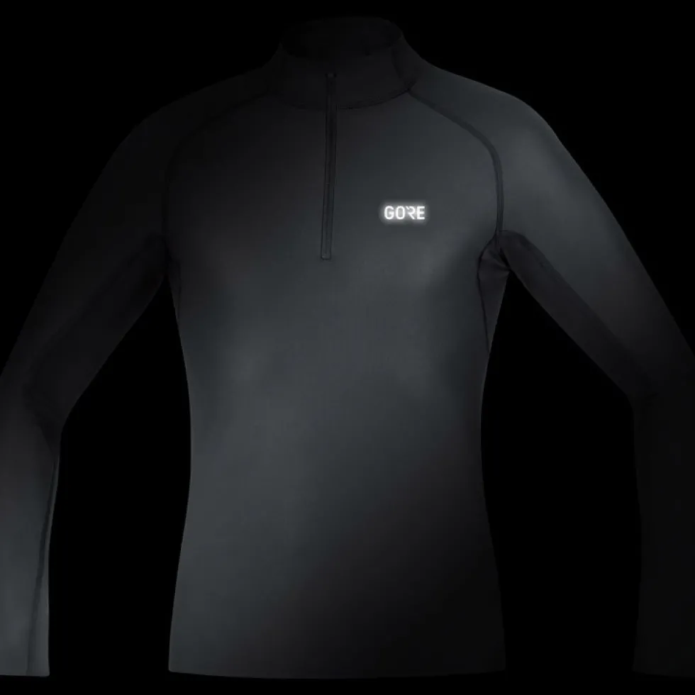 GOREWEAR GORE® WINDSTOPPER® Thermo Base Layer met Lange Mouwen Heren - black 9900