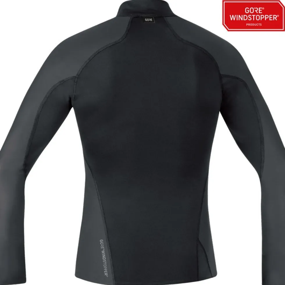 GOREWEAR GORE® WINDSTOPPER® Thermo Base Layer met Lange Mouwen Heren - black 9900