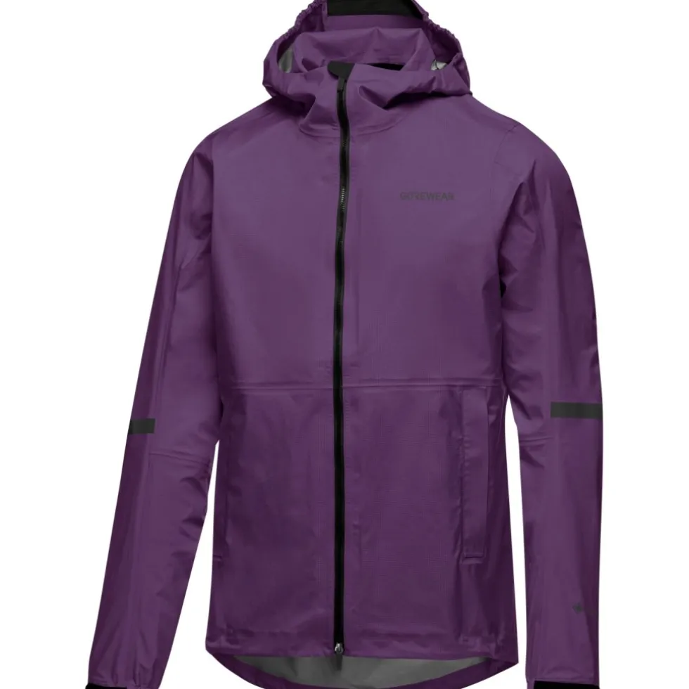 GOREWEAR Lupra 2.0 GORE-TEX Jas met capuchon Heren - purple indigo DE00