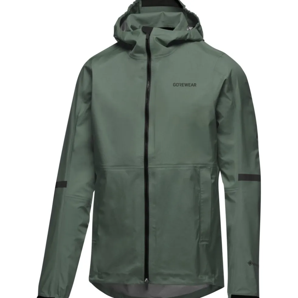 GOREWEAR Lupra 2.0 GORE-TEX Jas met capuchon Heren - slate green DH00