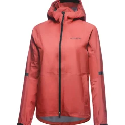 GOREWEAR Lupra 2.0 GORE-TEX Jas met capuchon Vrouwen - coral red DI00
