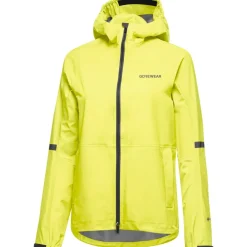 GOREWEAR Lupra 2.0 GORE-TEX Jas met capuchon Vrouwen - lime yellow CB00