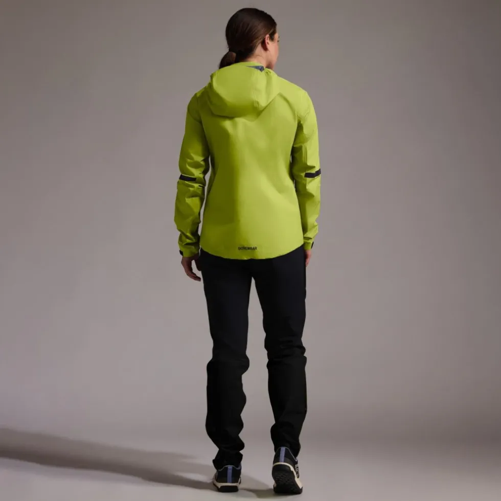 GOREWEAR Lupra 2.0 GORE-TEX Jas met capuchon Vrouwen - lime yellow CB00