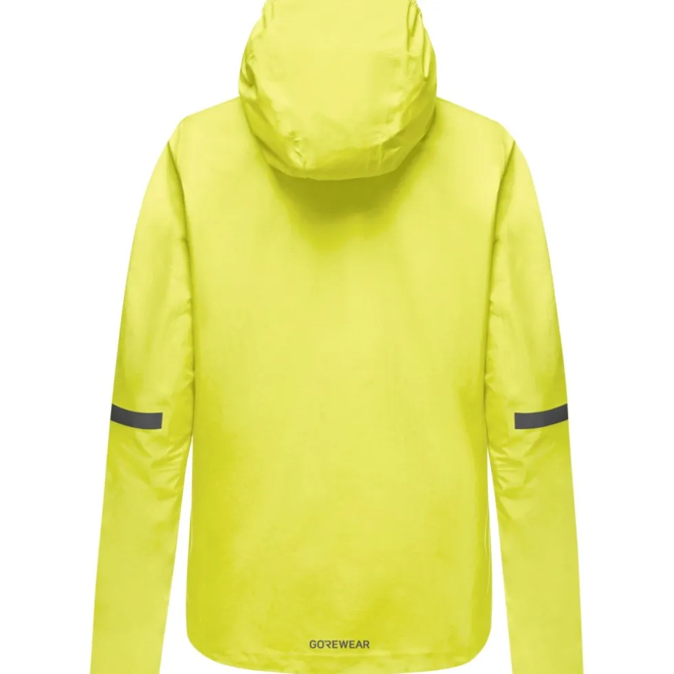 GOREWEAR Lupra 2.0 GORE-TEX Jas met capuchon Vrouwen - lime yellow CB00