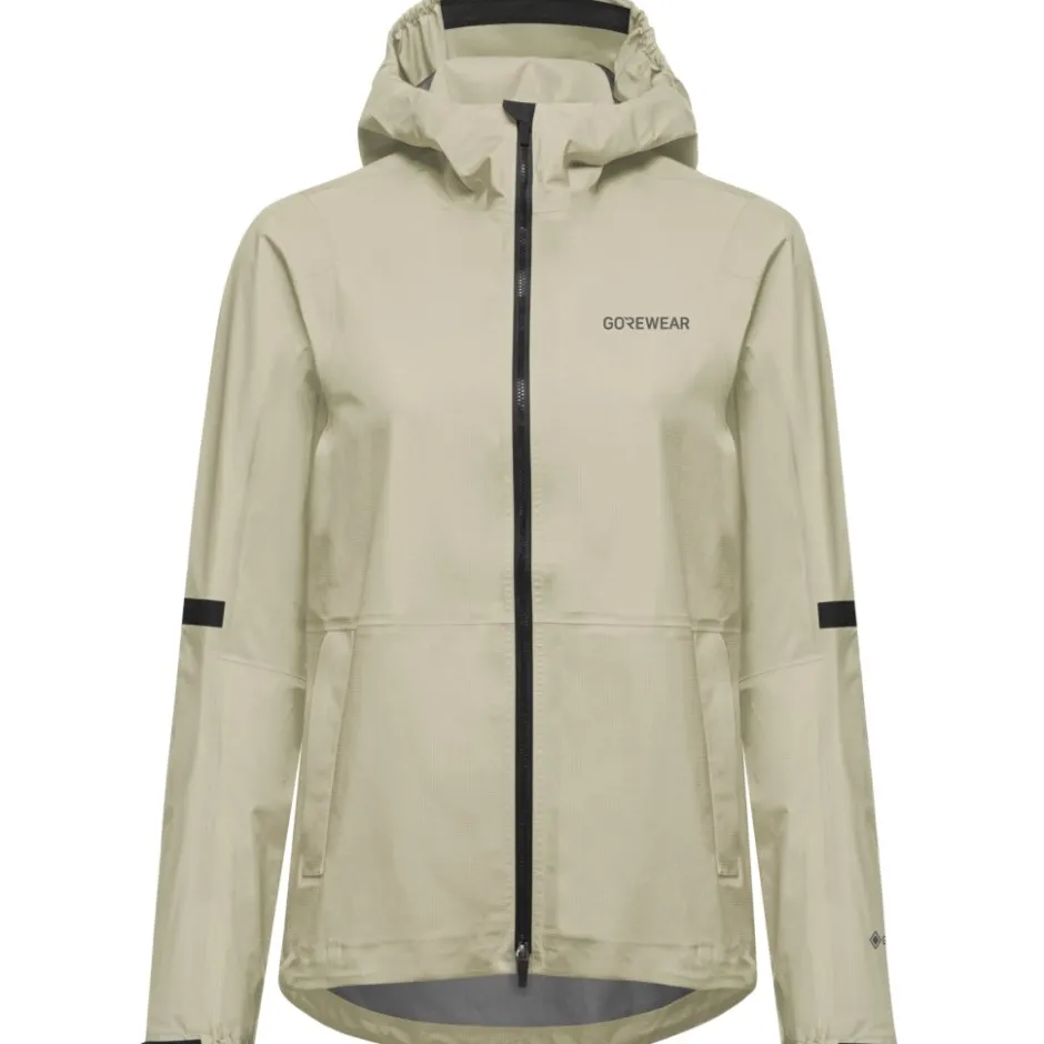 Regenjassen < GOREWEAR upra 2.0 GORE-TEX Ja et capuchon Vrouwen - tech beige BG00