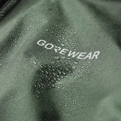 GOREWEAR Lupra 2.0 GORE-TEX Logo Jas met capuchon Heren - slate green / white DH01